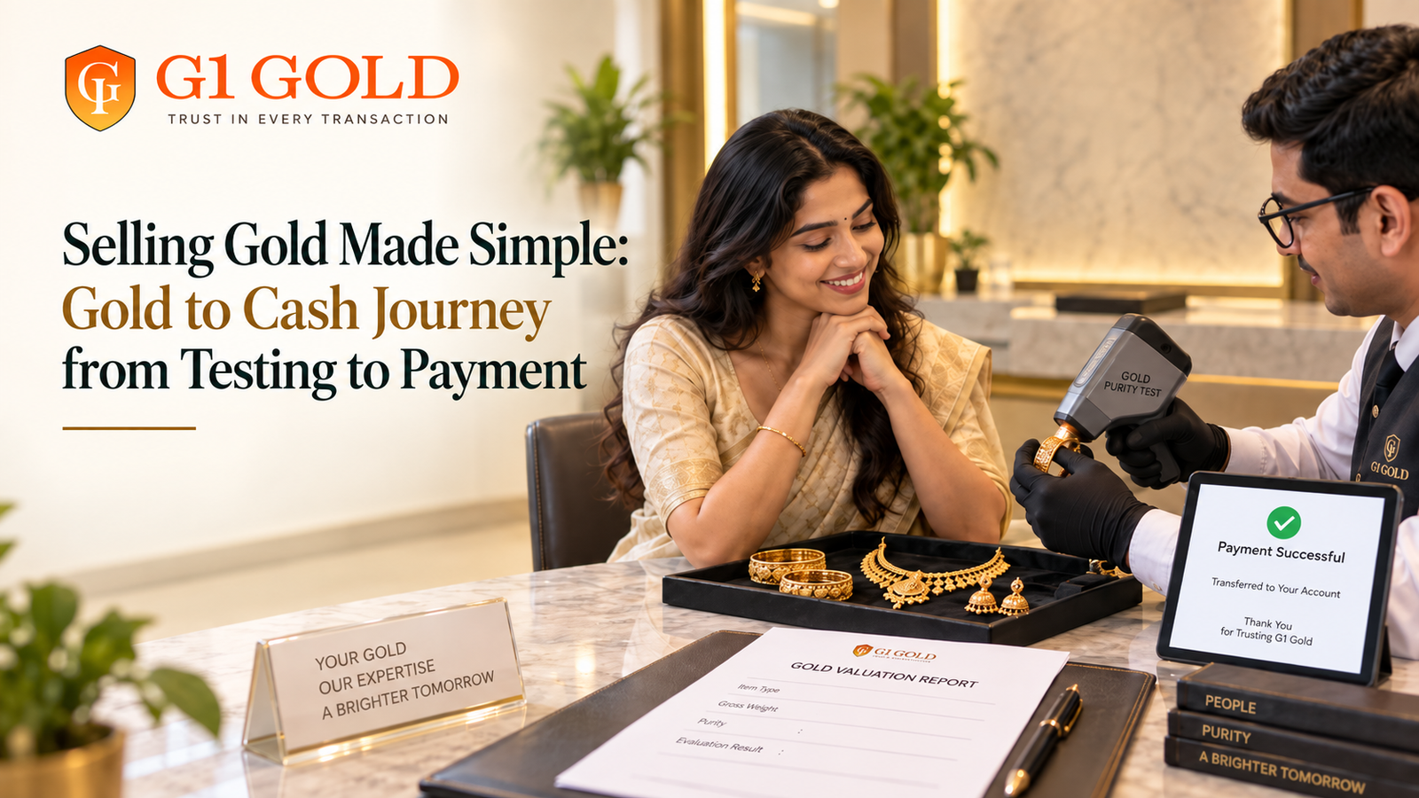 Gold to Cash Journey