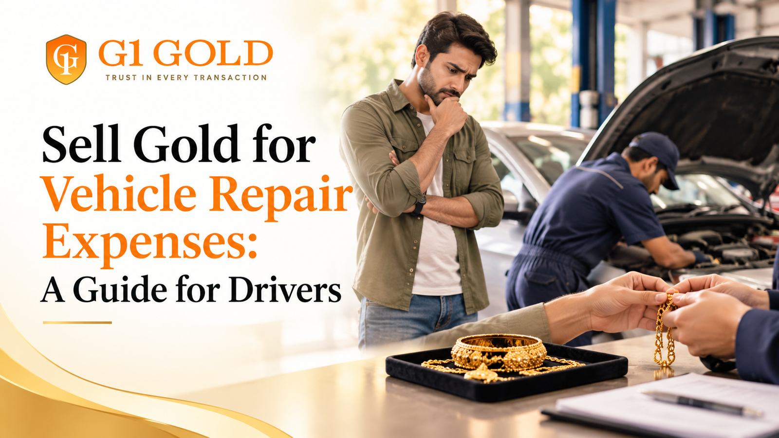 Sell Gold for Vehicle Repair Expenses: A Guide for Drivers