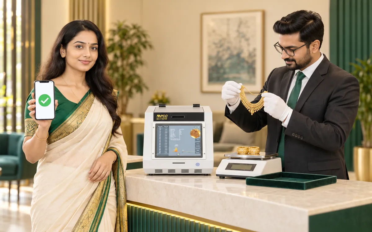Live gold valuation in Malleshwaram