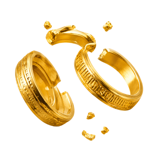 Broken or Damaged Gold
